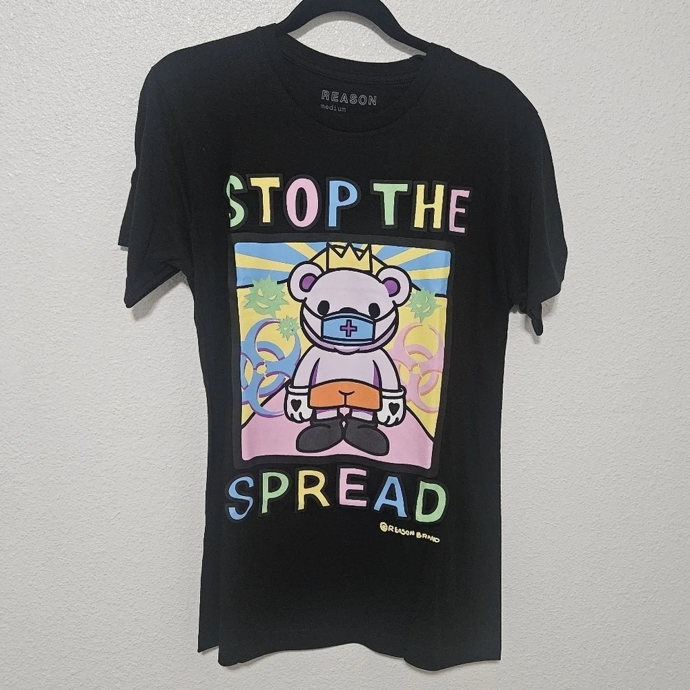 NWT Mens Reason graphic tee size medium